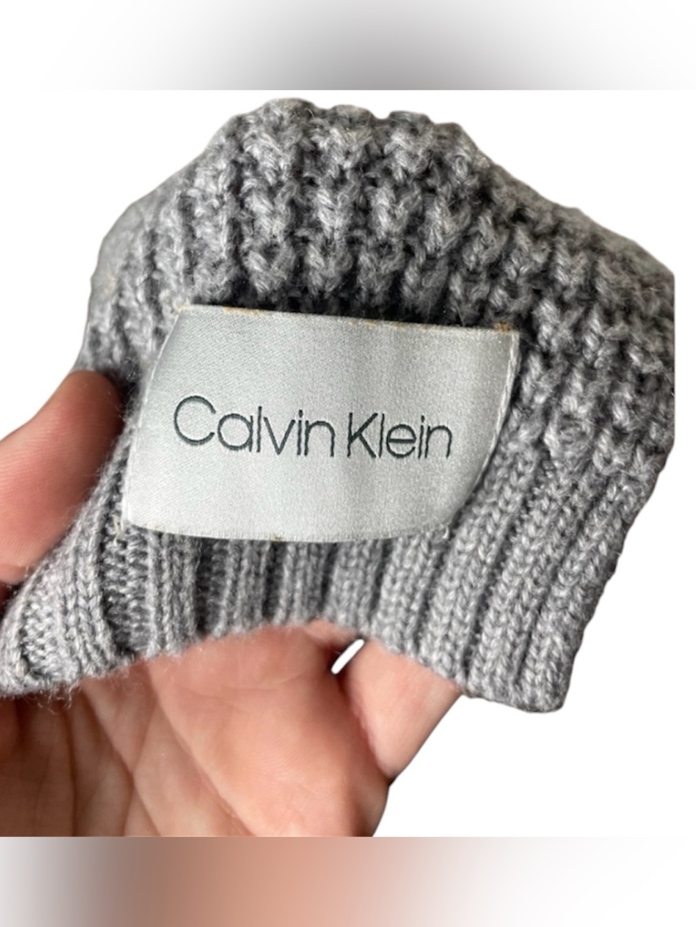 Calvin Klein Knit Scarf - Picture 7 of 9